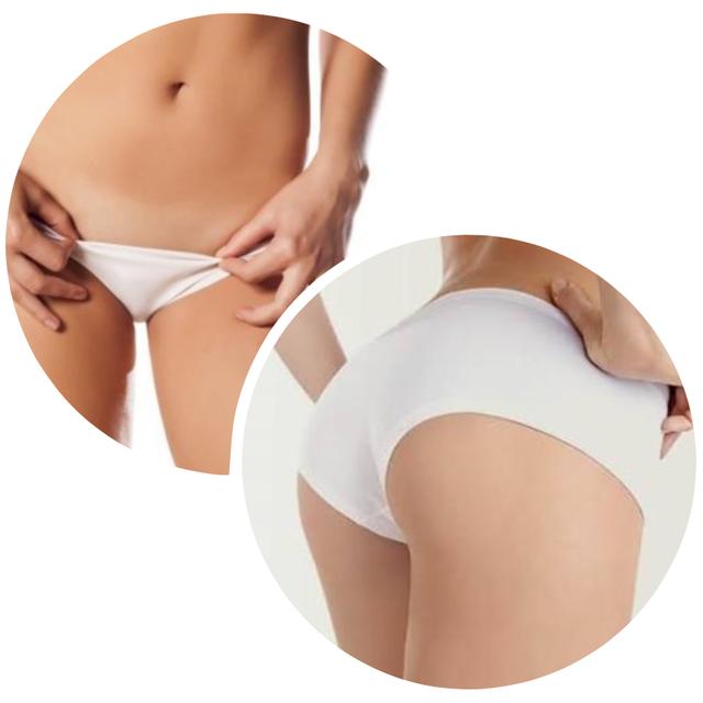 6 Brazilian + Full-Butt Wax Combo 